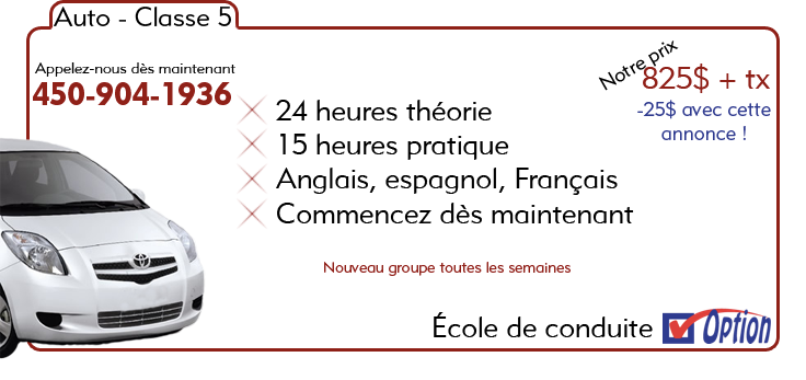 Cours classe 1 - promo