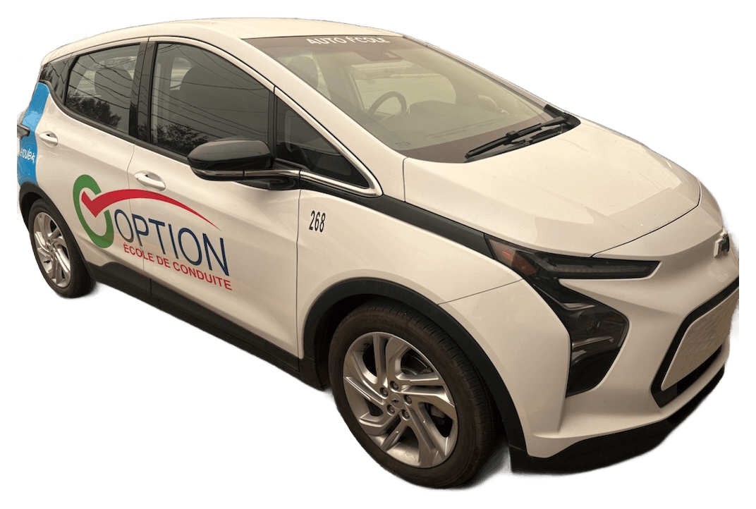 One of Option's own Chevrolet Bolts